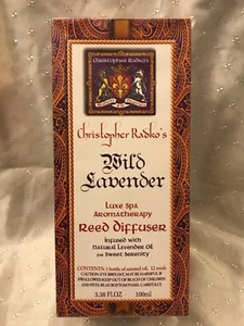 Christopher Radko's Hudson Organics lavanda silvestre lujo caña de spa Oiffuser - Imagen 1 de 5