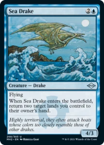 [4x] Sea Drake - Foil Near Mint, English Modern Horizons 2 MTG Magic - Picture 1 of 1