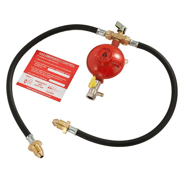 Cavagna Manual Changeover LPG Propane 2 Cylinder Gas Regulator Kit POL