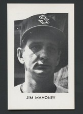 1968 JIM MAHONEY Seattle Angels popcorn card EXMT A4205