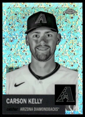 2022 Topps Chrome Platinum BLACK AND WHITE Carson Kelly #284 R34 - Image 1 of 2