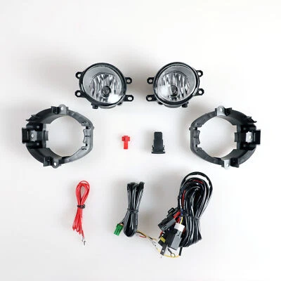 Fog Lights for 2006-2008 Toyota RAV4 Driving Lamps Wiring Kit Switch Clear Lens  - Image 1 of 4