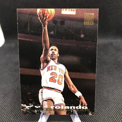1993-94 Stadium Club Basketball Card Rolando Blackman New York Knicks #342 - Image 1 of 2