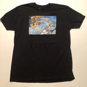 NWT Space Jam Basketball Taz And Bugs Bunny T Shirt Men’s Size XL - Picture 1 of 7