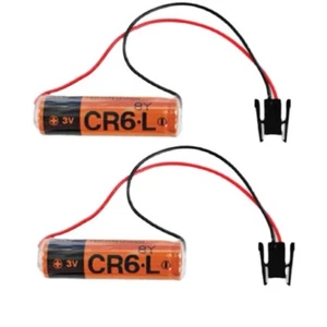 2pcs CR6.L replace FOR Fuji CR6L-CN014S CR6.L CR14505 CR14500 AA 3V battery - Picture 1 of 4