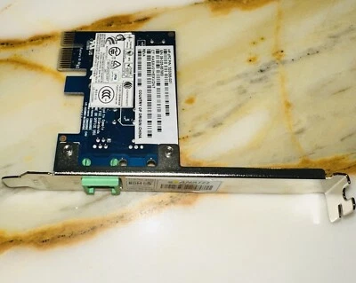 503095-001 I HP 56Kbps PCIe Data/Fax Modem Card Concorde Standard Bracket Mount - Image 1 of 3