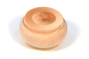 4xStück Holzmöbelfüße Holzbasis für Möbel & Schränke Durchmesser 87 mm Möbelfüße - Bild 1 von 5