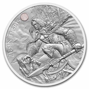 2022 South Korea ZI SIN Tigris Komsco Korean 1 oz Silver In Capsule - Picture 1 of 2