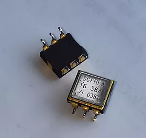 Kristalloszillator XO 16,384 MHz Vectron SGFHLA Uhr CMOS/TTL Tri-State 5 V (x5) - Bild 1 von 7