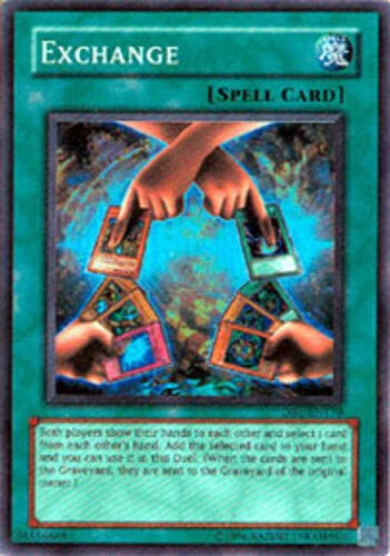 Yugioh! HP Exchange - DB1-EN170 - Super Rare - Unlimited Edition Heavily Played, - Image 1 of 1