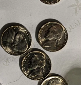 Moneda de níquel Jefferson 1941-D (1) cada una de rollo BU - Imagen 1 de 6