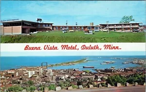 Buena Vista Motel & Sky Room Restaurant Duluth Minnesota Postcard Unposted - Picture 1 of 2