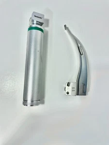 Hoja Macintosh convencional (040-113U) Flexicare Medical con mango - tamaño 4 - Imagen 1 de 4