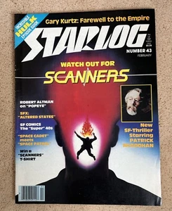 vintage Starlog #43 February 1981 Star Wars Scanners Robert Altman - Imagen 1 de 5