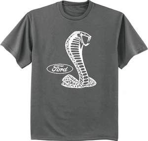Ford Cobra shirt men's ford tshirt ford sign t-shirt for men dark gray - Picture 1 of 1