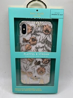 Funda Protectora Kate Spade New York para iPhone XS Max 6.5" Flores Rubor Flor Foto 1 de 3