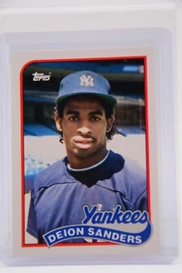 1989 Topps Traded - Collector's Edition Tiffany #110T Deion Sanders (RC) Rookie - Picture 1 of 2