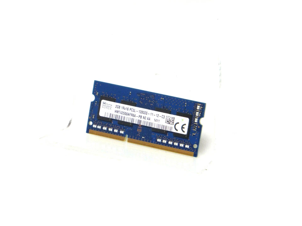 Hynix PC3-12800 (DDR3-1600) 2 GB UDIMM 1600 MHz PC3-12800 DDR3 SDRAM Memory... - Image 1 of 1