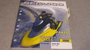 SEA DOO GSX RFI 5645/5654 2000 CATÁLOGO DE PIEZAS 219 300 780 - Imagen 1 de 1