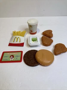 Vintage CDI McDonalds Spielzeug Spiel Essen Set 10 Teile unvollständiges Set - Bild 1 von 4