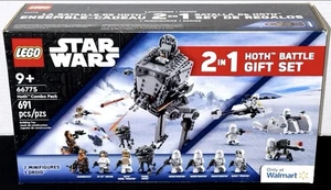 LEGO 66775 Star Wars Hoth Combo Pack Building Set RETIRED NEW SEALED ~ FAST SHIP - Picture 1 of 7