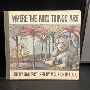 Where The Wild Things Are ~ Maurice Sendak 1963 Hardcover Book First Edition - Picture 1 of 7