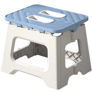 Home Folding Step Stool - Anti-Slip Surface Foot Stool with 8.7 Inch Height - Picture 1 of 6
