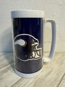 Tasse tasse isolée vintage Minnesota Vikings Thermo Serv équipe de football NFL - Photo 1/4