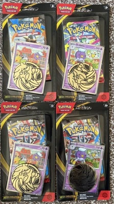 4 x Pokémon TCG Mega Evolutions Single Blister Packs Drifloon & Drifblim -Sealed - Image 1 of 2