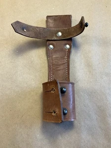 Romanian Leather Scabbard Frog - Picture 1 of 2