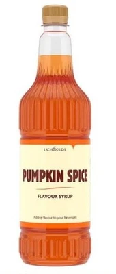Lichfields Pumpkin Spice Flavour Syrup 1L – Autumn Blend - Image 1 of 2