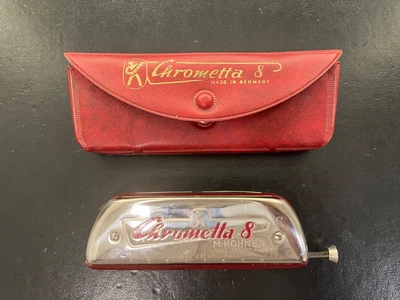 Hohner Chrometta 8 key C with case Germany GREAT CONDITION - Image 1 of 4