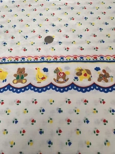 Prinzessin Stoffe "That's Our Baby" Schaukelpferd Tulpe 2 Yards Neu - Bild 1 von 4