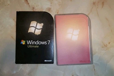 Microsoft Windows 7 Ultimate 32 Bit und 64 Bit DVDs MS WIN Full Retail Box Vers. - Bild 1 von 3
