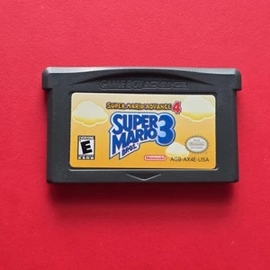Super Mario Advance 4: Super Mario Bros. 3 Game Boy Advance Authentic Saves NES - Picture 1 of 13