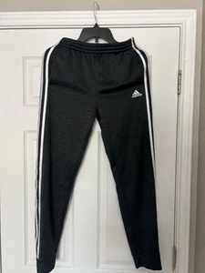 Adidas Boy’s Youth Athletic Cuffed Jogger Pants – Size Large (14/16), Gray - Picture 1 of 5