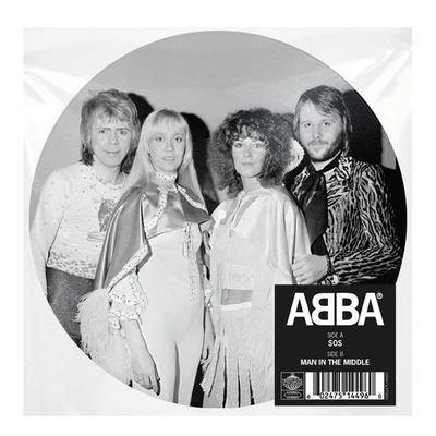 ABBA SOS/Man in the Middle (Vinyl) 7" Single Picture Disc - Image 1 of 2
