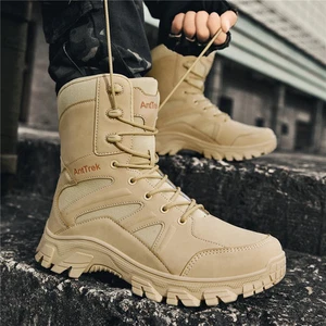 Men's High-Top Outdoor Hiking Boots Casual Comfortable and Warm Hiking Boots - Picture 1 of 28