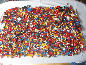 Lego  Konvolut  Reste Kiloware ca. 6,5 kg   überwiegend 80/90er Jahre