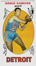 1969-70 TOPPS #71 HOWIE KOMIVES Detroit Pistons Basketball Card