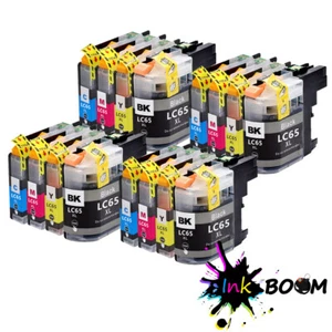 LOTE de cartuchos de tinta para Brother LC65 MFC-5890CN MFC-5895CW MFC-6490CW 6890CDW - Imagen 1 de 15