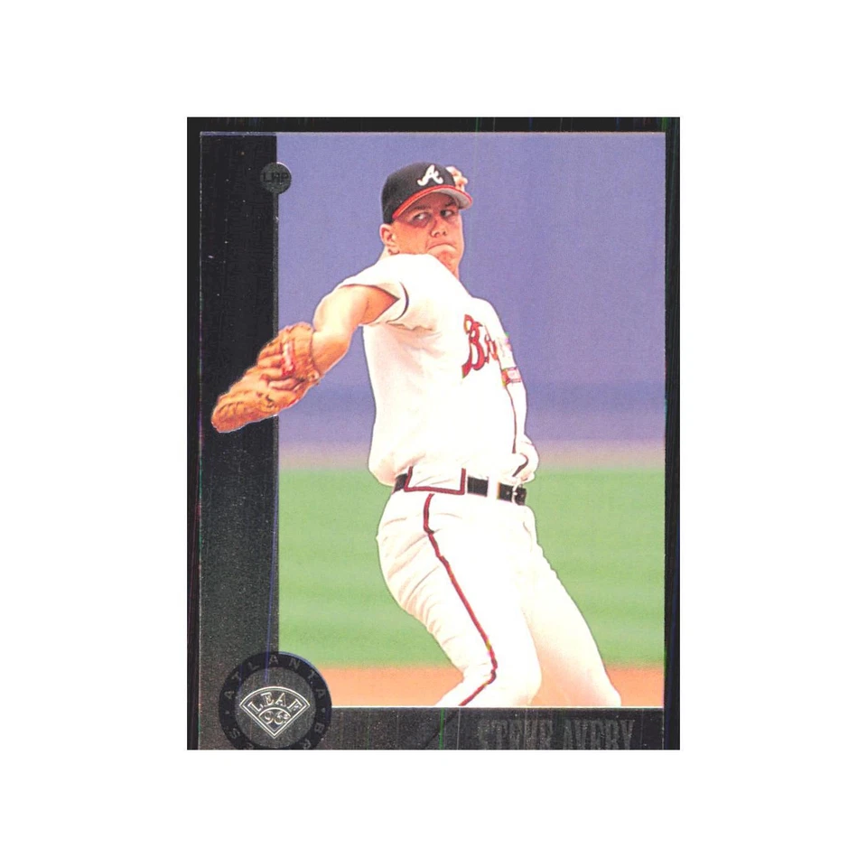 1996 Leaf Steve Avery Braves #137 - Image 1 of 3