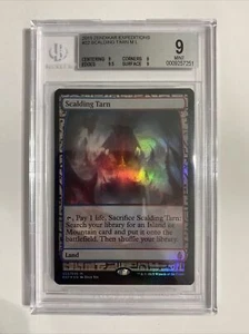 Scalding Tarn Foil Zendikar Expeditions Mythic MTG Beckett Graded BGS 9 Mint - Picture 1 of 2