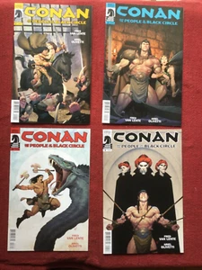 Conan People of the Black Circle 1-4 Complete Set Dark Horse VF+ Lot HTF$$ - Picture 1 of 10