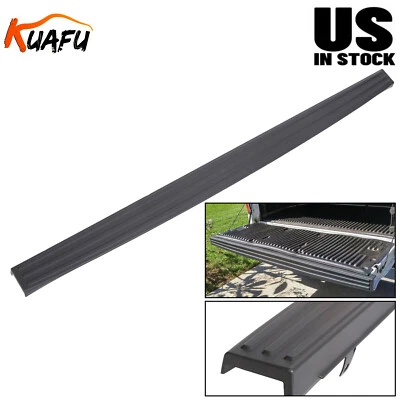 For 2009-2014 Ford F150 Tailgate Top Protector Spoiler Cover Moulding Cap Black Foto 1 de 4