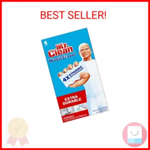 Mr. Clean Magic Eraser Extra Durable, Cleaning Pads with Durafoam, 4 count - Picture 1 of 2