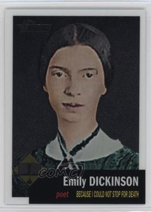 2009 Topps American Heritage Chrome 933/1776 Emily Dickinson #C6 0d69