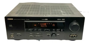 Yamaha HTR-5850 Stereo Receiver Powers on but does not work. PARTS ONLY - Picture 1 of 12
