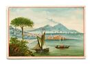 Victorian Trade Card Pf Smith Family Groceries Fruits Homer Ny View Of Naples