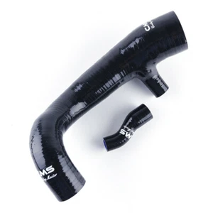 2007-2012 Mini Cooper S R55 R56 R57 N14 4-PLY Silicone Air Intake Hose Kit Black - Picture 1 of 11